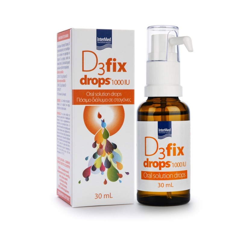 INTERMED D3 1000IU Fix Drops 30ml