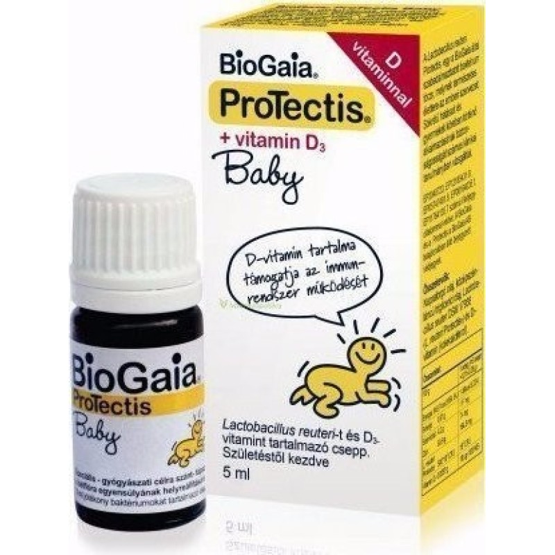 BIOGAIA ProTectis Baby & Vitamin D3 drops 5ml