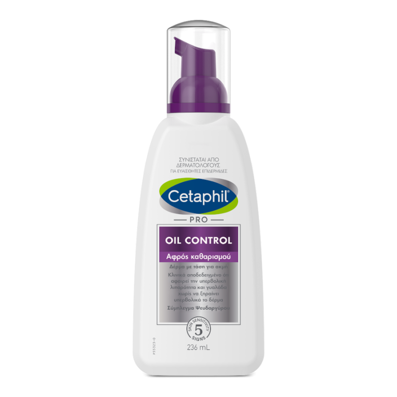 CETAPHIL Pro Oil Control Αφρός Καθαρισμού Προσώπου για Δέρμα με Τάση Ακμής 236ml