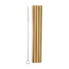 THE HUMBLE CO. Bamboo Straws Επαναχρησιμοποιούμενα Καλαμάκια απο Μπαμπού 4τμχ