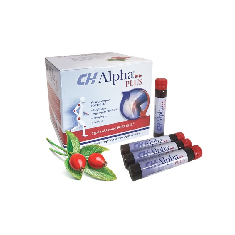 CH-ALPHA Plus Fortigel Υδρολυμένο Κολλαγόνο 30amp x 25ml