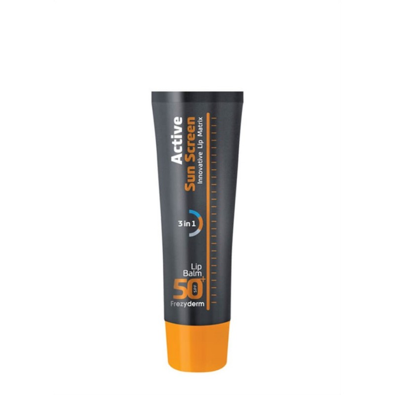 FREZYDERM Active Sun Screen Lip Balm Προστασία Χειλιών SPF50+ 50ml