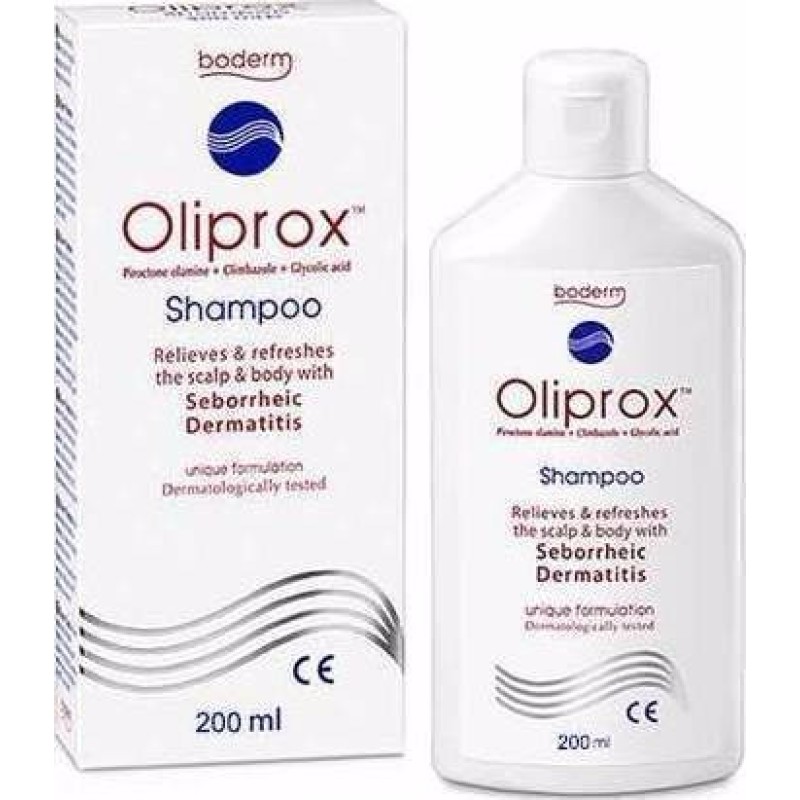 BODERM Oliprox Shampoo Κατά της Σμηγματορροικής Δερματίτιδας 200ml