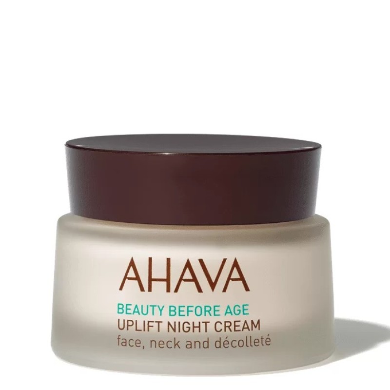 AHAVA Beauty Before Age Uplift Night Cream Συσφικτική και Ενυδατική Κρέμα Νυχτός για Πρόσωπο , Λαιμό και Ντεκολτέ 50ml