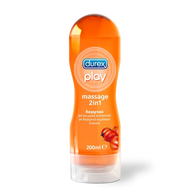 DUREX Play Massage 2σε1 Διεγερτικό Gel με Guarana 200ml