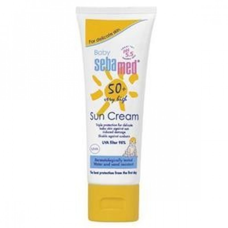 SEBAMED Baby Sun Cream spf 50+ - Αντηλιακή Κρέμα για Μωρά 75 ml