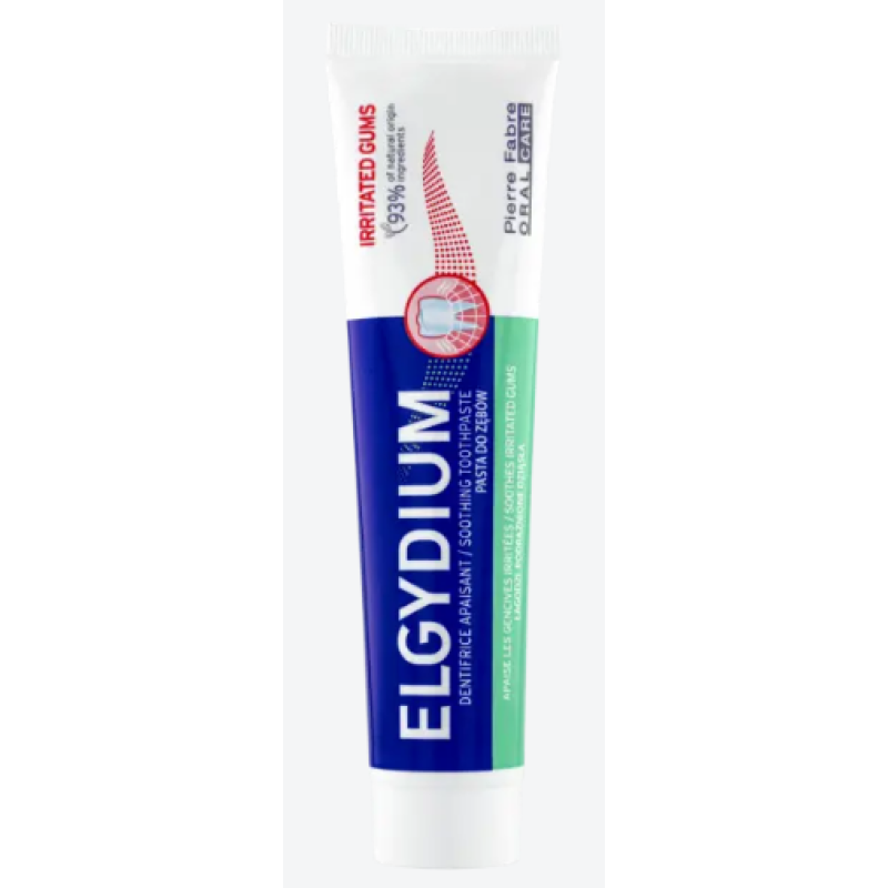 ELGYDIUM Irritated Gums Οδοντόκρεμα που Καταπραύνει τα Ερεθισμένα Ούλα 75ml