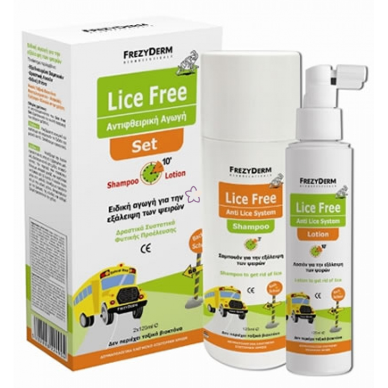 FREZYDERM Lice Free Set 2x125 ml