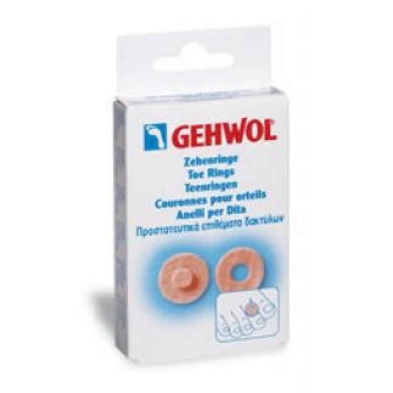 GEHWOL Toe Rings Προστατευτικά Επιθέματα Δακτύλων 9τμχ