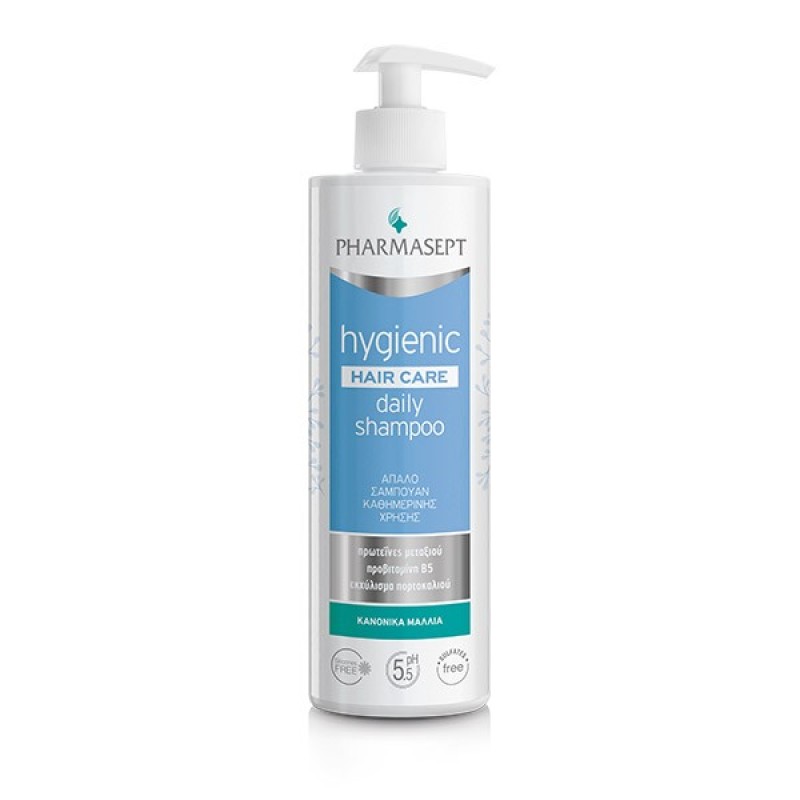 PHARMASEPT Hygienic Hair Care Daily Shampoo Απαλό Σαμπουάν Καθημερινής Χρήσης για Κανονικά Μαλλιά 500ml