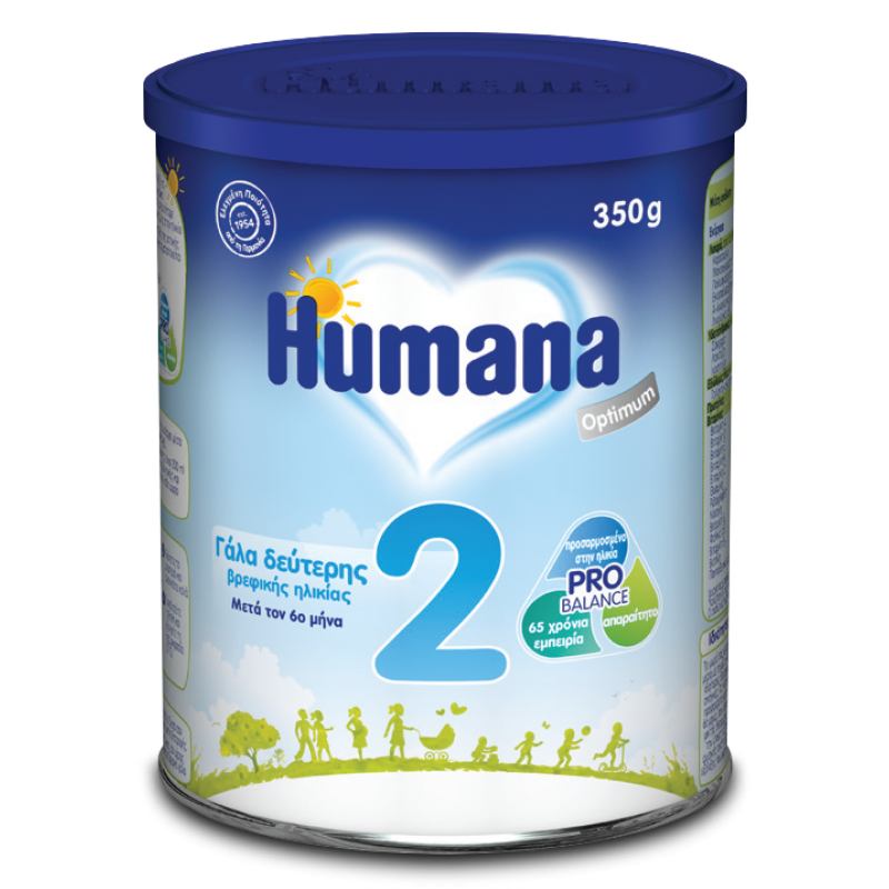 HUMANA 2 Optimum Βρεφικό Γάλα σε Σκόνη 350gr