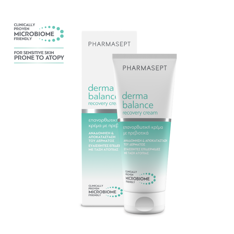 PHARMASEPT Derma Balance Recovery Cream Επανορθωτική Κρέμα Προσώπυ με Πρεβιοτικά 100ml