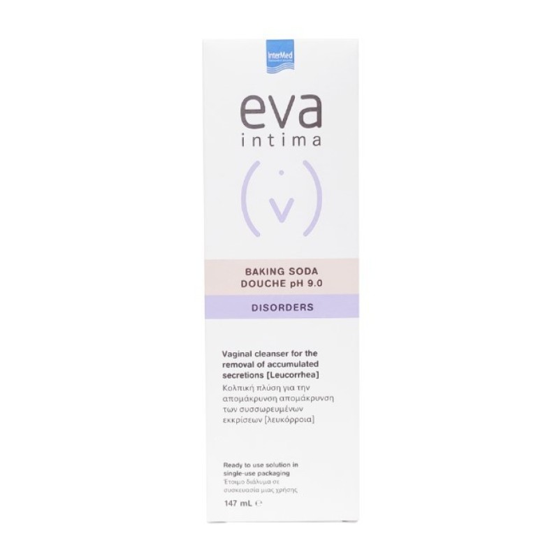 EVA Intima Baking Soda Douche pH 9.0 Disorders Καθαριστικό Κόλπου με Σόδα 147ml