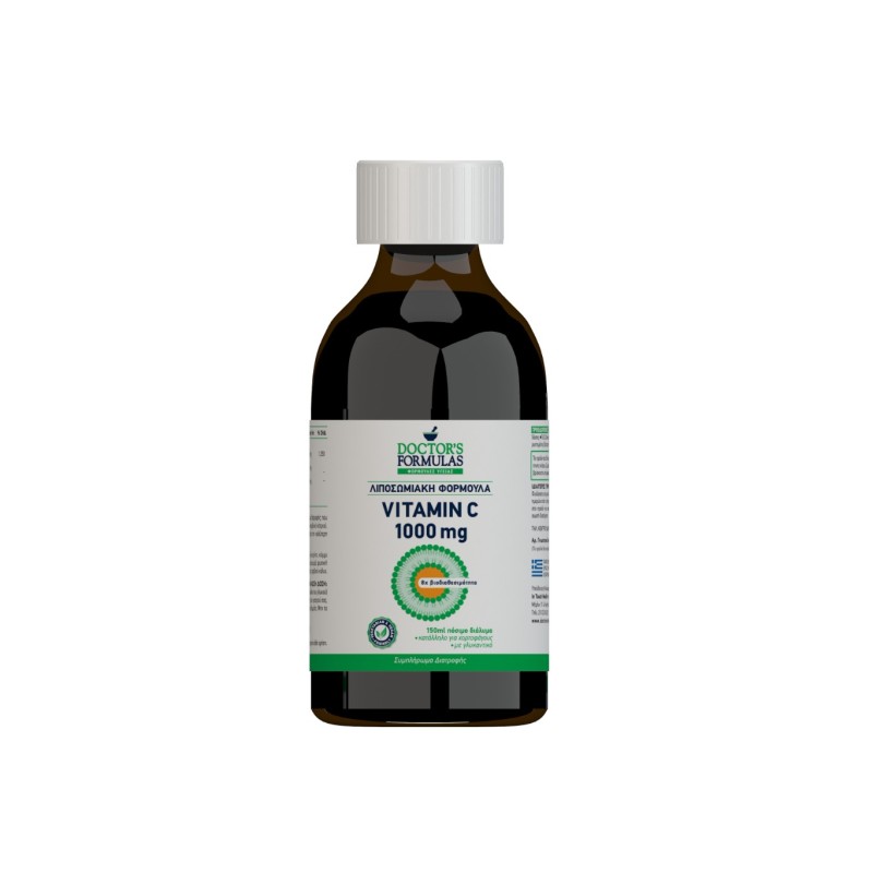 DOCTOR'S FORMULAS Vitamin C 1000mg Συμπλήρωμα Διατροφής Λιποσωμιακή Φόρμουλα 150ml