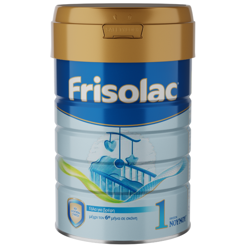 FRISOLAC Νο1 Γάλα σε Σκόνη Μέχρι τον 6ο Μήνα 800gr