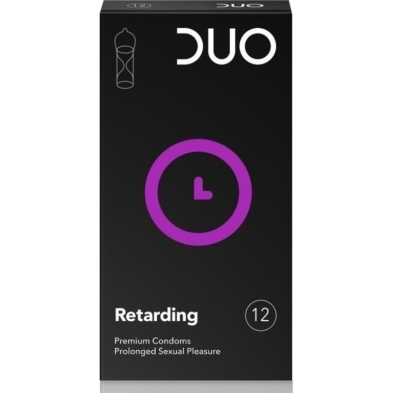 DUO Looonger Pleasure Προφυλακτικά με Επιβραδυντικό 12τμχ