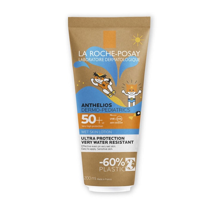 LA ROCHE POSAY Anthelios Dermo-Pediatrics Wet Skin Lotion Αντηλιακό για Παιδιά SPF50+ 200ml