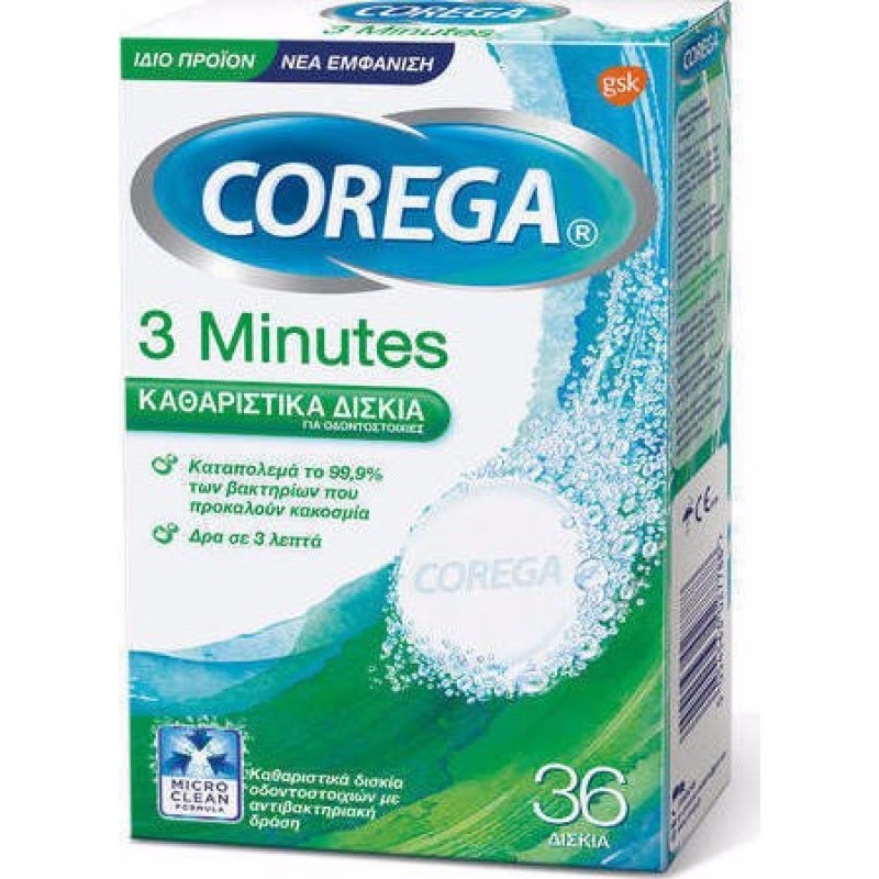 COREGA 3 Minutes 36 Tabs