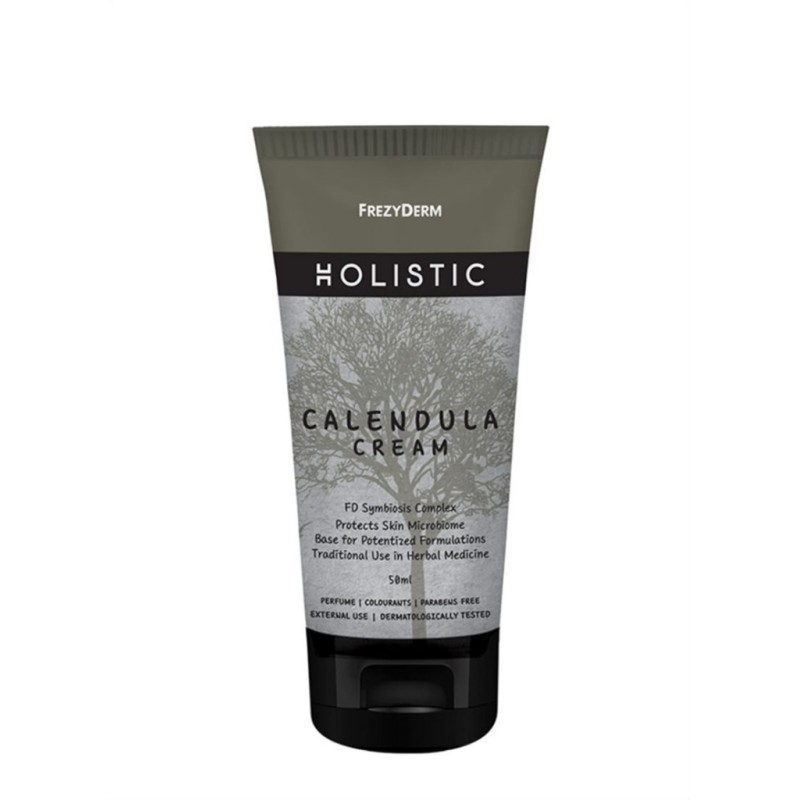 FREZYDERM Holistic Calendula Cream Κρέμα με Καλέντουλα για Πρόσωπο & Σώμα που Ανακουφίζει, Ενυδατώνει & Καταπραΰνει 50ml 