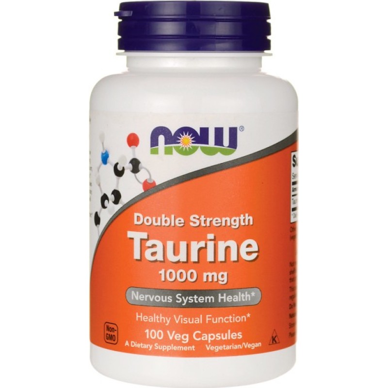 NOW FOODS Taurine 1000 mg 100 Caps