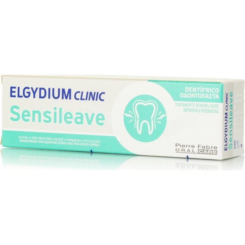 ELGYDIUM Clinic Sensileave Οδοντόκρεμα για τα Ευαίσθητα Δόντια 50ml