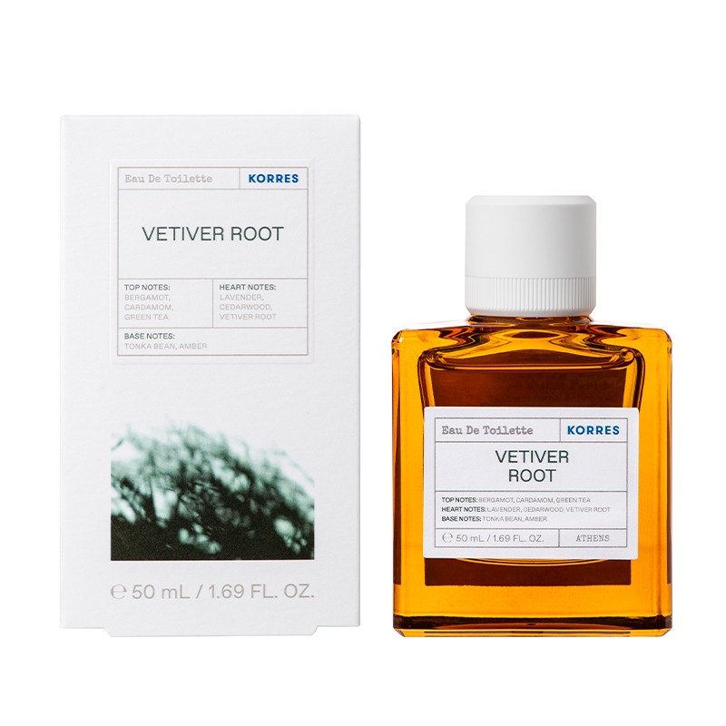 KORRES Eau De Toilette Vetiver Root Ανδρικό Άρωμα 50ml