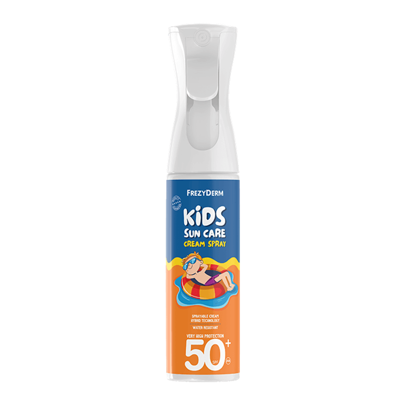 FREZYDERM Kids Sun Care Cream Spray Παιδικό Αντηλιακό Σπρέι Πολύ Υψηλής Ηλιοπροστασίας Ανθεκτικό στο Νερό SPF50+ 275ml