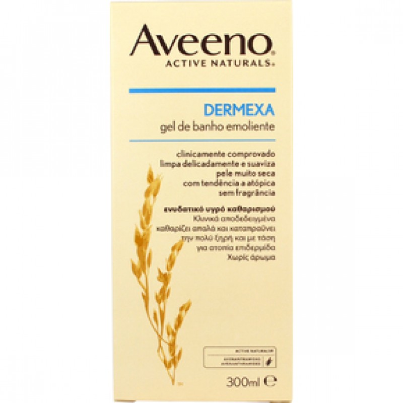 AVEENO Dermexa Emollient Body Wash Ενυδατικό Υγρό Καθαρισμού 300ml